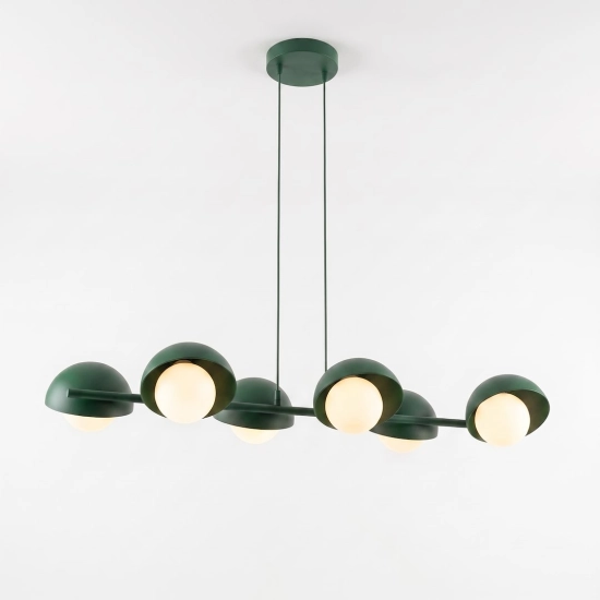 Lampa wisząca BOOM 4 OLIVE GREEN 1835/6 EMIBIG