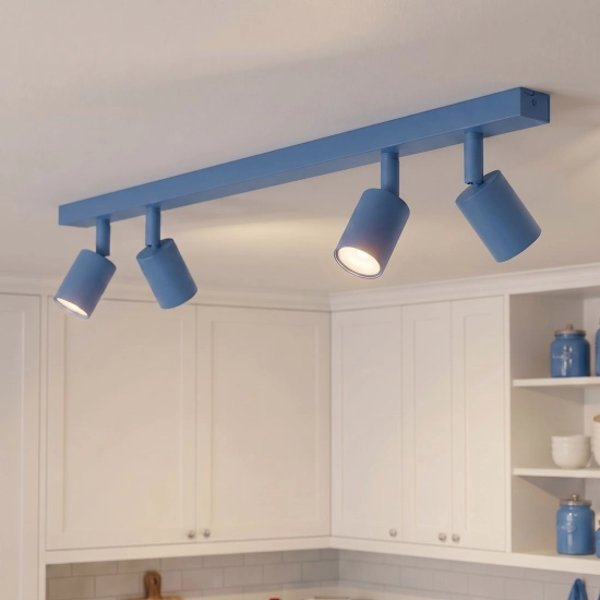 Lampa sufitowa FLASH 4 DUSTY BLUE 1836/4 EMIBIG