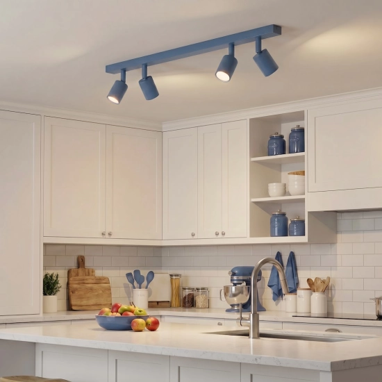 Lampa sufitowa FLASH 4 DUSTY BLUE 1836/4 EMIBIG
