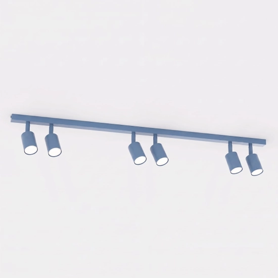 Lampa sufitowa FLASH 6 DUSTY BLUE 1836/6 EMIBIG