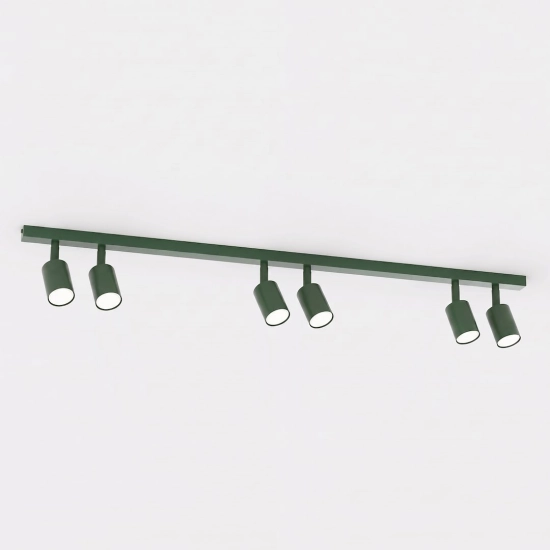 Lampa sufitowa FLASH 6 OLIVE GREEN 1838/6 EMIBIG