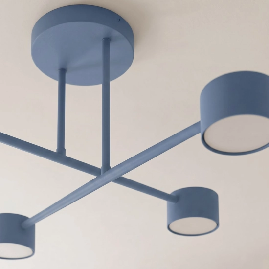 Lampa sufitowa HALO 4 DUSTY BLUE 1839/4 EMIBIG