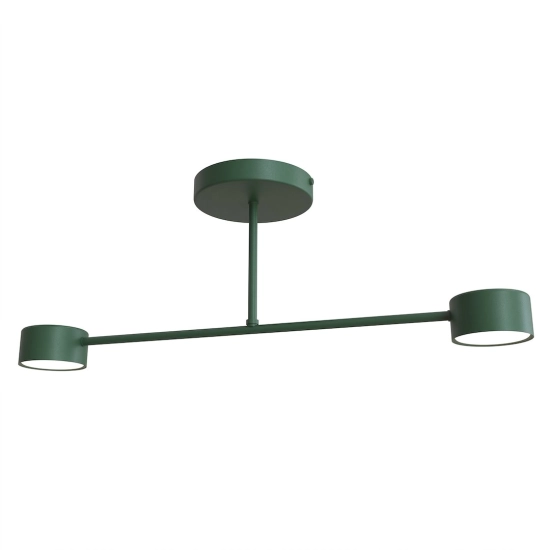 Lampa sufitowa HALO 2 OLIVE GREEN 1841/2 EMIBIG