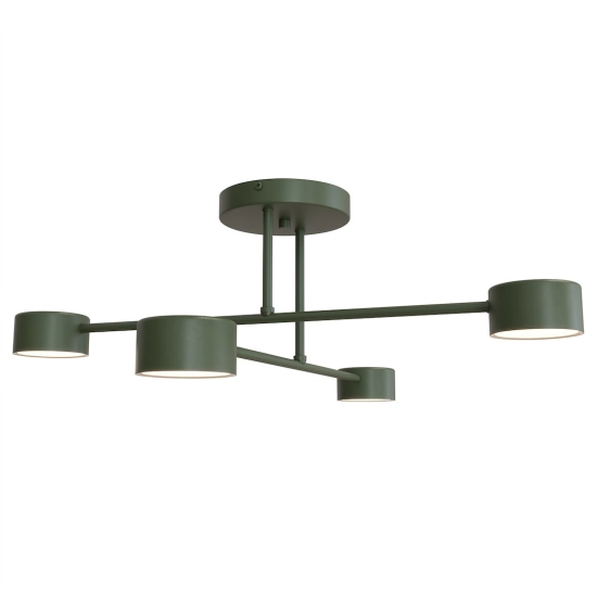 Lampa sufitowa HALO 4 OLIVE GREEN 1841/4 EMIBIG