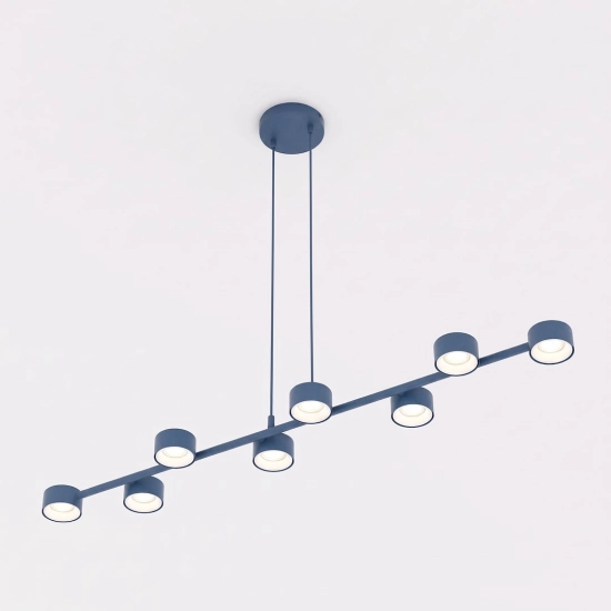 Lampa wisząca MEGARA 8 DUSTY BLUE 1842/8 EMIBIG