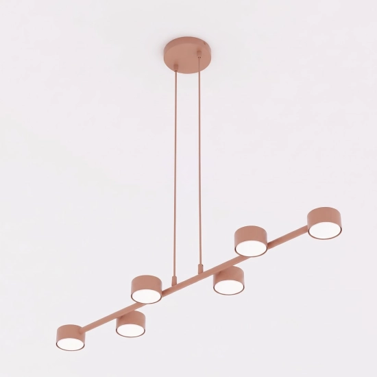 Lampa wisząca MEGARA 6 CORAL 1843/6 EMIBIG