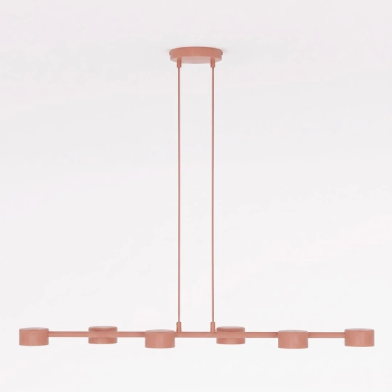 Lampa wisząca MEGARA 6 CORAL 1843/6 EMIBIG