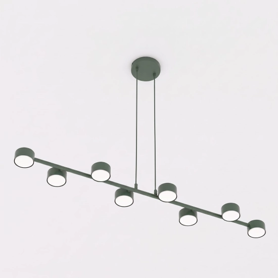 Lampa wisząca MEGARA 8 OLIVE GREEN 1844/8 EMIBIG