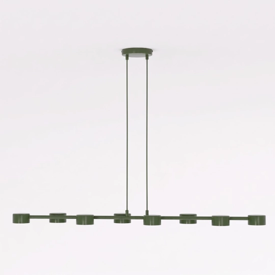 Lampa wisząca MEGARA 8 OLIVE GREEN 1844/8 EMIBIG