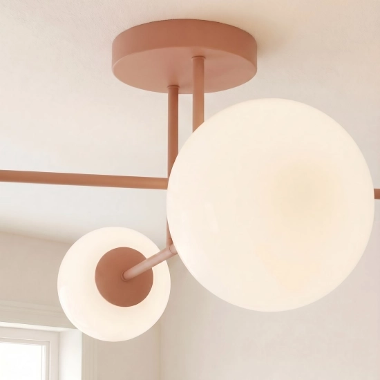 Lampa sufitowa ROMA 4 CORAL OPAL 1846/4 EMIBIG