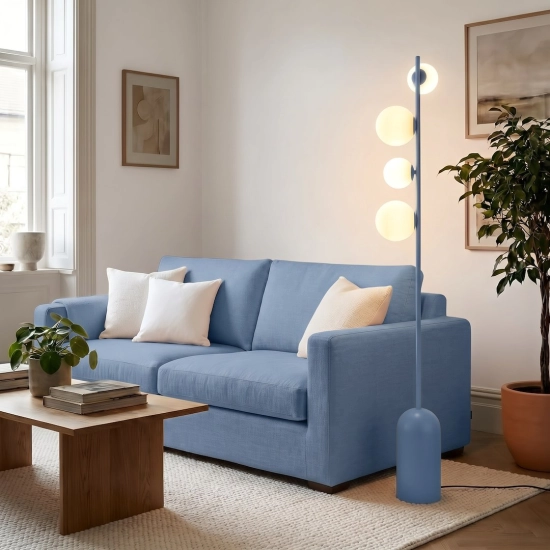 Lampa podłogowa ETNO LP4 DUSTY BLUE 1860/LP4 EMIBIG