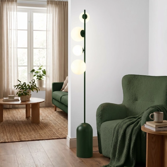 Lampa podłogowa ETNO LP4 OLIVE GREEN 1861/LP4 EMIBIG