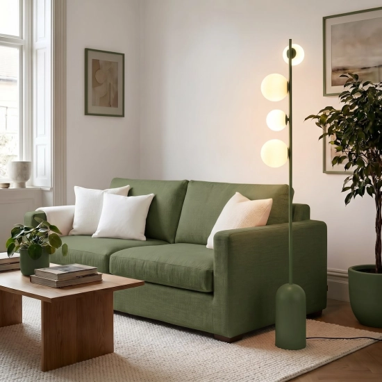 Lampa podłogowa ETNO LP4 OLIVE GREEN 1861/LP4 EMIBIG