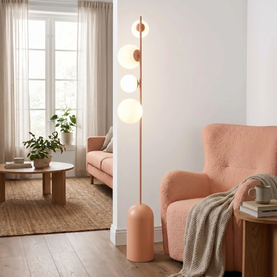 Lampa podłogowa ETNO LP4 CORAL 1862/LP4 EMIBIG