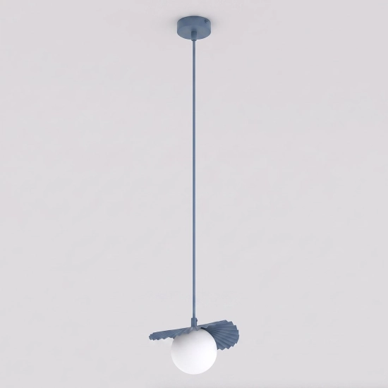 Lampa wisząca FLORA 1 DUSTY BLUE 1866/1 EMIBIG