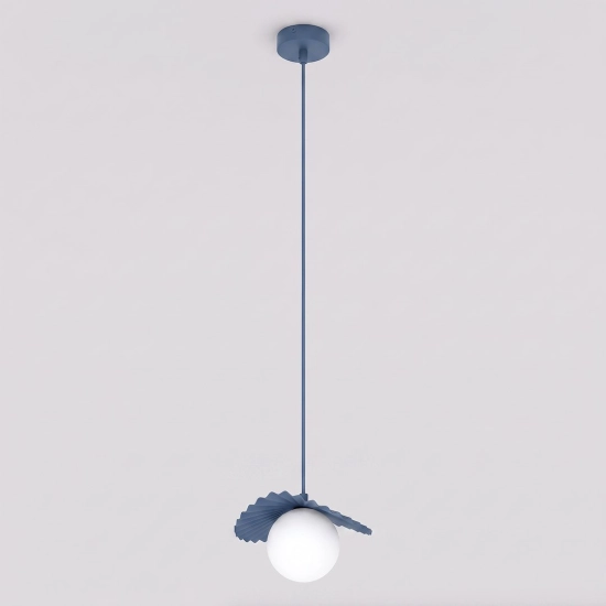 Lampa wisząca FLORA 1 DUSTY BLUE 1866/1 EMIBIG