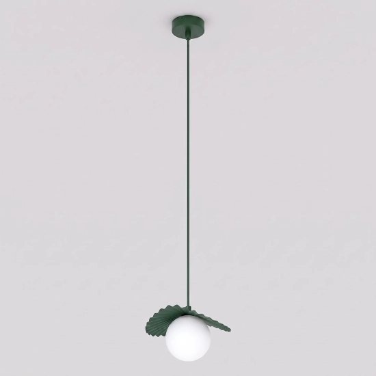Lampa wisząca FLORA 1 OLIVE GREEN 1867/1 EMIBIG