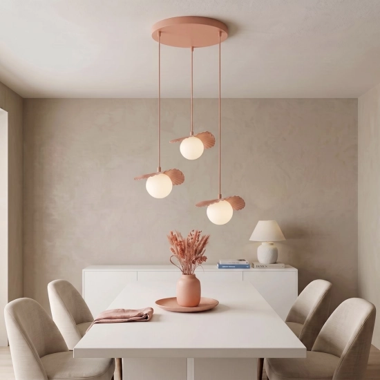 Lampa wisząca FLORA 3 CORAL 1868/3 EMIBIG
