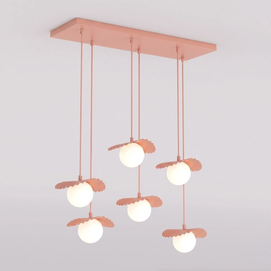 Lampa wisząca FLORA 6 CORAL 1868/6 EMIBIG