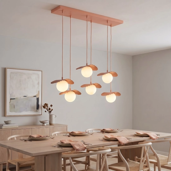 Lampa wisząca FLORA 6 CORAL 1868/6 EMIBIG
