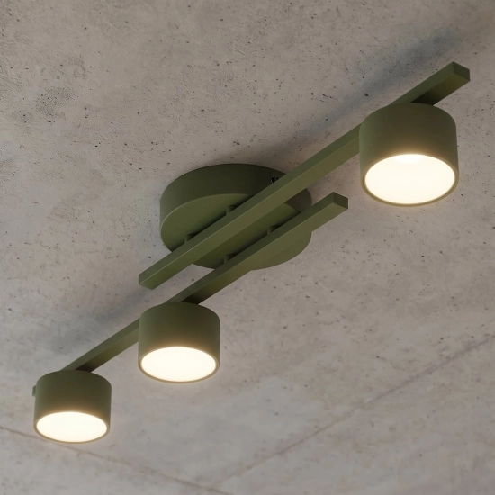 Lampa sufitowa FRAGMENT 3 OLIVE GREEN 1870/3 EMIBIG