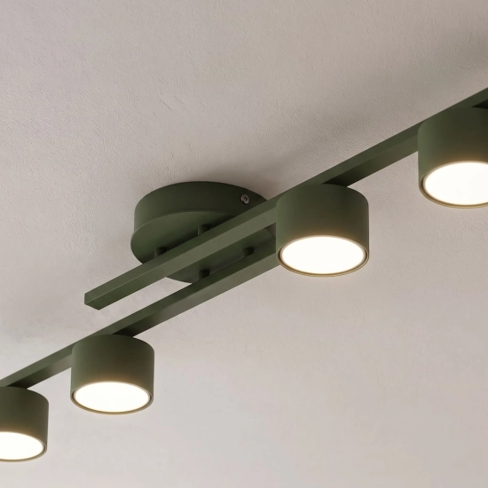 Lampa sufitowa FRAGMENT 4 OLIVE GREEN 1870/4 EMIBIG