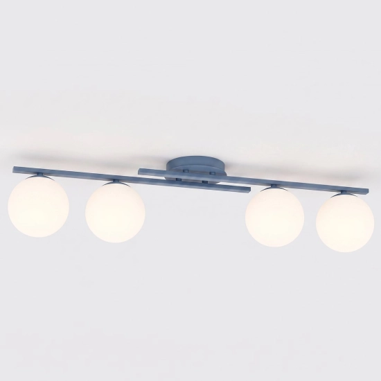Lampa sufitowa KAIRO 4 DUSTY BLUE 1872/4 EMIBIG