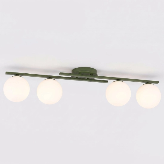 Lampa sufitowa KAIRO 4 OLIVE GREEN 1873/4 EMIBIG