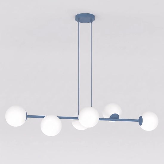 Lampa wisząca MAGNUS 6 DUSTY BLUE 1875/6 EMIBIG