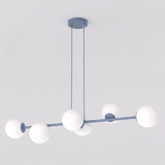 Lampa wisząca MAGNUS 6 DUSTY BLUE 1875/6 EMIBIG