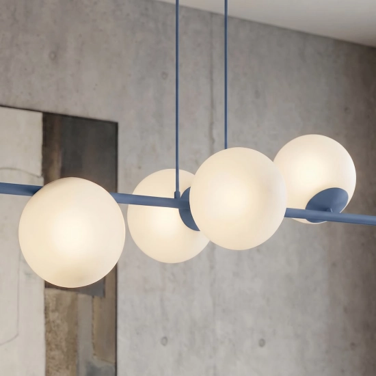 Lampa wisząca MAGNUS 8 DUSTY BLUE 1875/8 EMIBIG