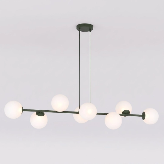 Lampa wisząca MAGNUS 8 OLIVE GREEN 1876/8 EMIBIG