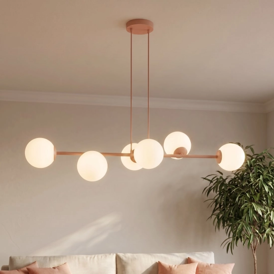 Lampa wisząca MAGNUS 6 CORAL 1877/6 EMIBIG