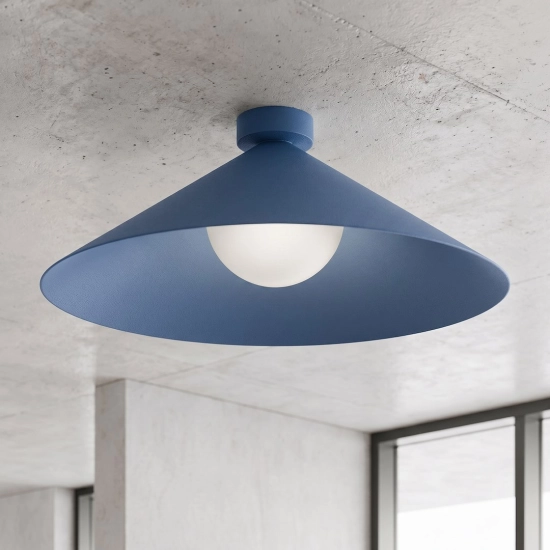 Lampa sufitowa MONO PLAFON 1L DUSTY BLUE 1878/1L EMIBIG