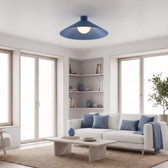 Lampa sufitowa MONO PLAFON 1L DUSTY BLUE 1878/1L EMIBIG