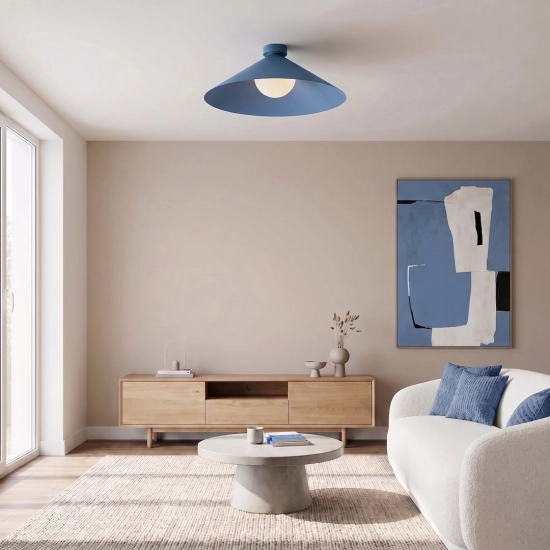 Lampa sufitowa MONO PLAFON 1L DUSTY BLUE 1878/1L EMIBIG