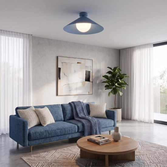 Lampa sufitowa MONO PLAFON 1M DUSTY BLUE 1878/1M EMIBIG