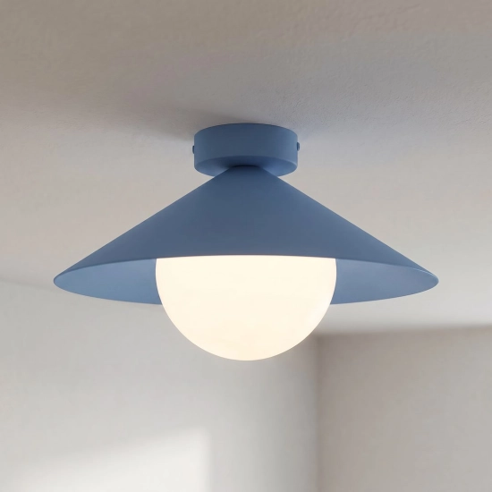 Lampa sufitowa MONO PLAFON 1S DUSTY BLUE 1878/1S EMIBIG