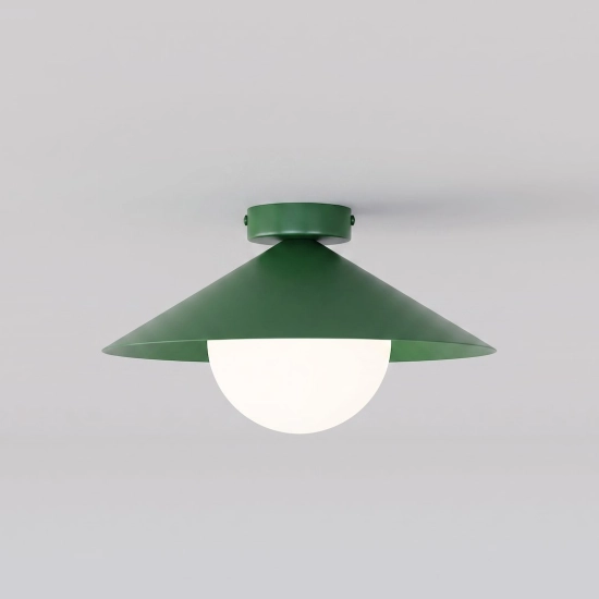 Lampa sufitowa MONO PLAFON 1S OLIVE GREEN 1880/1S EMIBIG