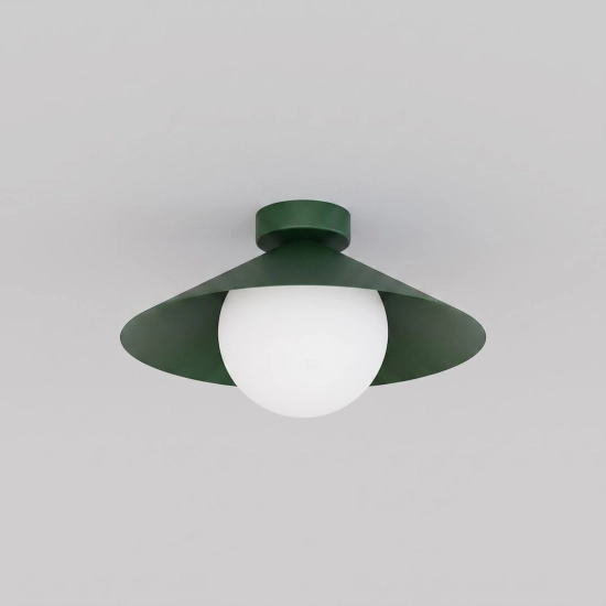 Lampa sufitowa MONO PLAFON 1S OLIVE GREEN 1880/1S EMIBIG