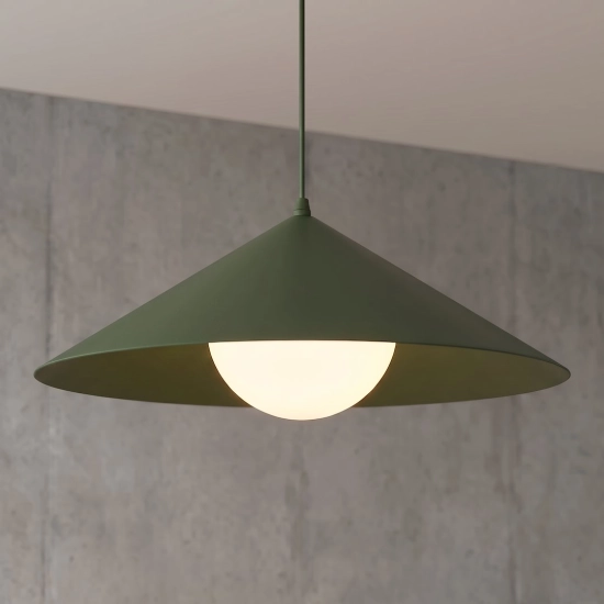 Lampa wisząca MONO WISZĄCA 1M OLIVE GREEN 1881/1M EMIBIG