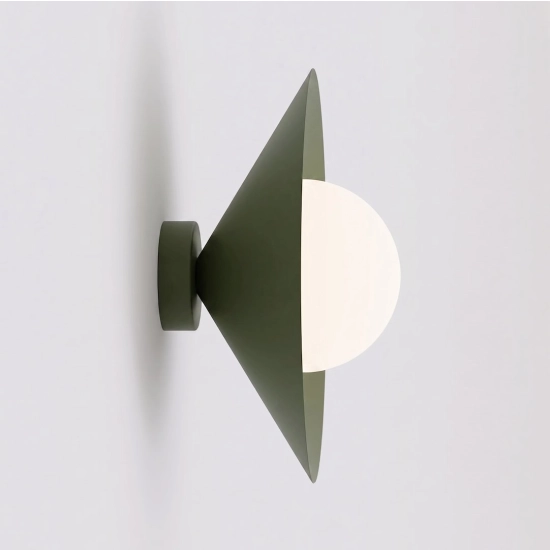 Kinkiet MONO KINKIET 1S OLIVE GREEN 1881/K1S EMIBIG