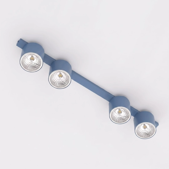 Lampa sufitowa NANO 4 DUSTY BLUE 1884/4 EMIBIG
