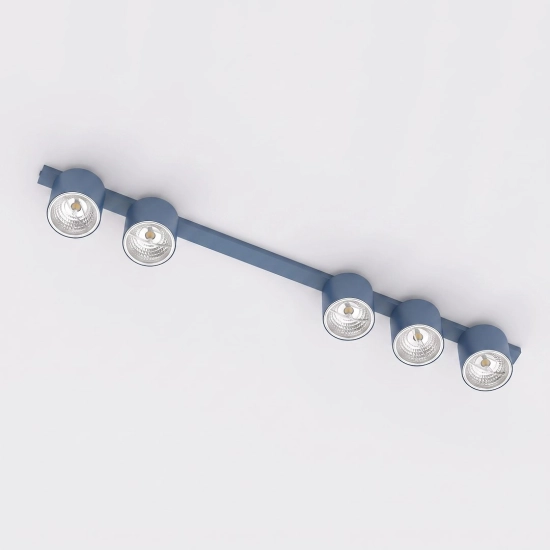 Lampa sufitowa NANO 5 DUSTY BLUE 1884/5 EMIBIG