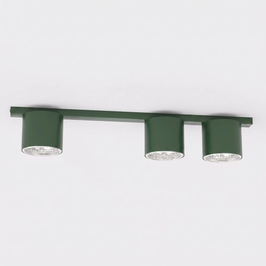 Lampa sufitowa NANO 3 OLIVE GREEN 1885/3 EMIBIG