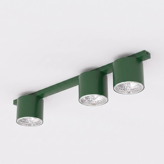 Lampa sufitowa NANO 3 OLIVE GREEN 1885/3 EMIBIG