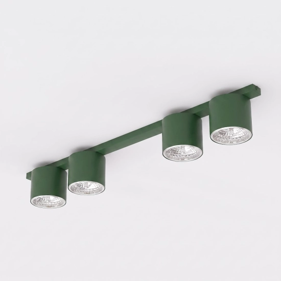 Lampa sufitowa NANO 4 OLIVE GREEN 1885/4 EMIBIG