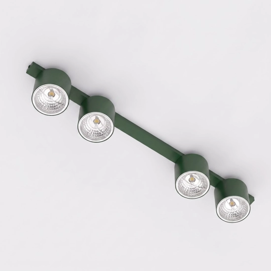 Lampa sufitowa NANO 4 OLIVE GREEN 1885/4 EMIBIG