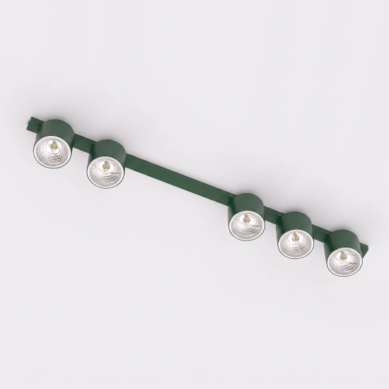 Lampa sufitowa NANO 5 OLIVE GREEN 1885/5 EMIBIG