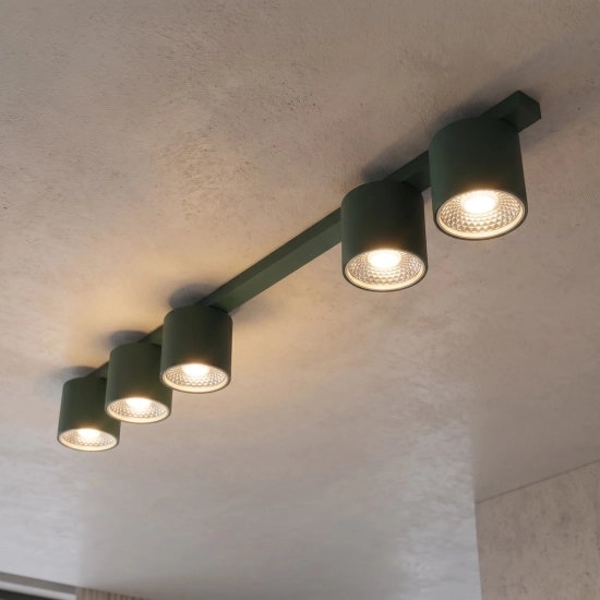 Lampa sufitowa NANO 5 OLIVE GREEN 1885/5 EMIBIG